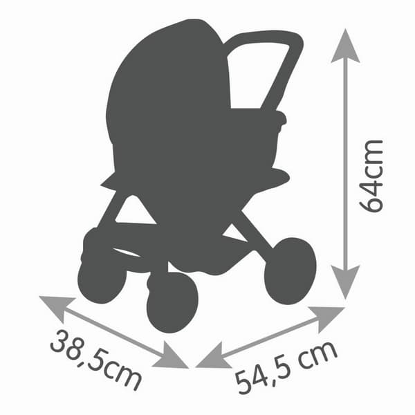 Maxi Cosi Kombinowany wózek dla lalek zielono-szary