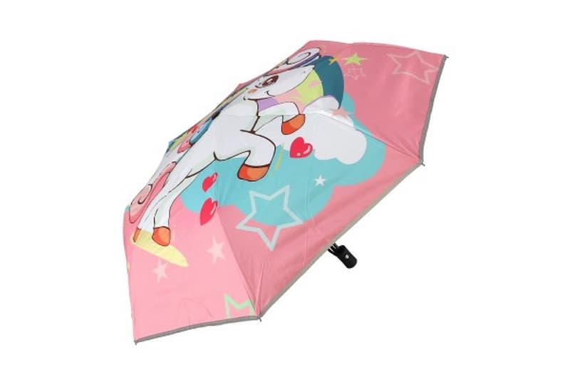 Skladací dáždnik s jednorožcom