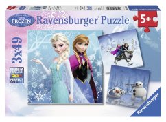 Puzzle Regatul de Gheață 3 x 49 piese