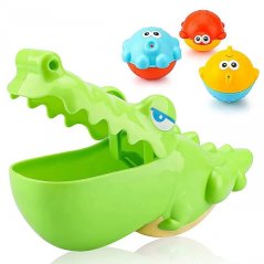 Crocodil cu pește de baie 3 buc