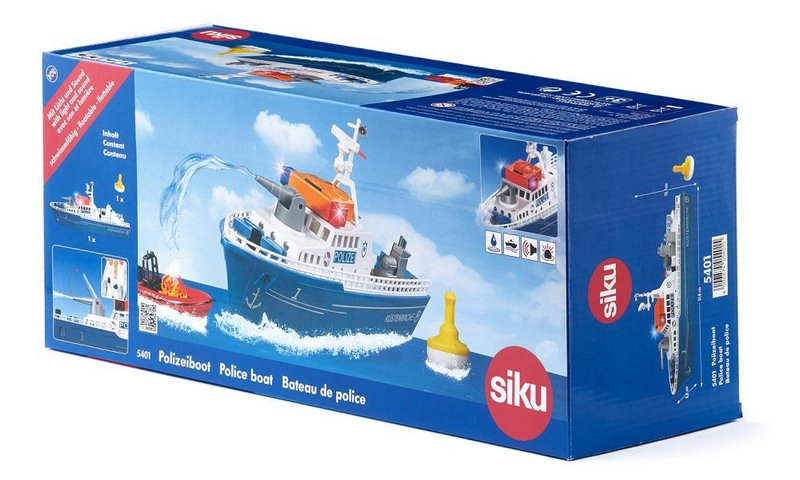 SIKU World 5401 - Policajný čln