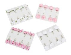 Picior mic de păr Clips Flori Set de 32