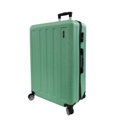 Bavy Cestovní kufr skořepinový 28" Stripes Light green