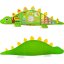 2Kids Toys Soft Activity Board Dinosaurus