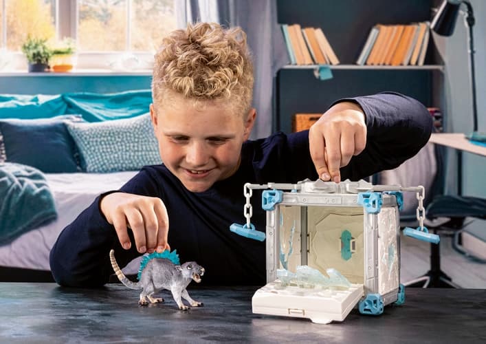 Schleich 42676 Aréna BattleCave ledové krysy