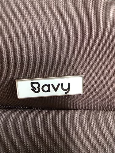 Bavy Cestovní kufr látkový 20" Dark brown
