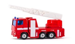 SIKU versiunea cehă - camion de pompieri cu scară extensibilă