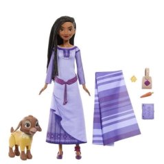 PĂPUȘĂ CU FELICITARE DISNEY CU PRIETEN ANIMAL PE DRUM