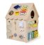 2Kids Toys Activity board Domeček přírodní