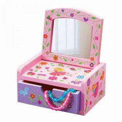 Confecționare și pictură - cutiuță pentru cosmetice