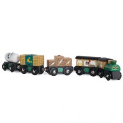 Le Toy Van Freight Train Green