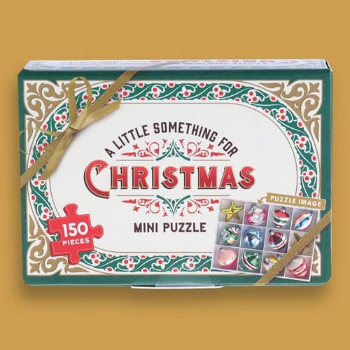 Chronicle Books Malé vianočné puzzle 150 dielikov