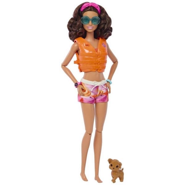 Barbie HPL69 surfařka s doplňky