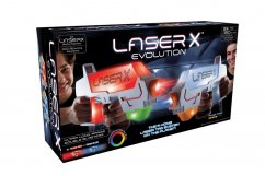 TM Toys LASER X LONG RANGE Evolution Set pentru 2 jucători - rază de acțiune 150m