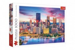 Puzzle Pittsburgh, Pennsylvanie, USA 1000 pièces 68,3x48cm dans une boîte 40x27x6cm