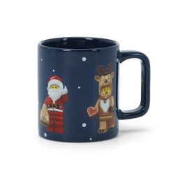 LEGO kubek ceramiczny 300 ml – świąteczne minifigurki