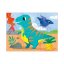 Mudpuppy Puzzle dinozauri set 4 în 1