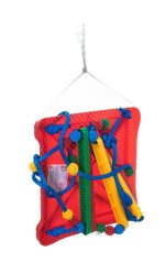 Leagăn din plastic Teddies, 35 x 34 cm, roșu