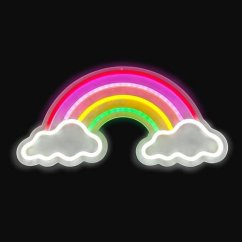 2Kids Toys LED NEON LIGHT Lampă curcubeu cu nori