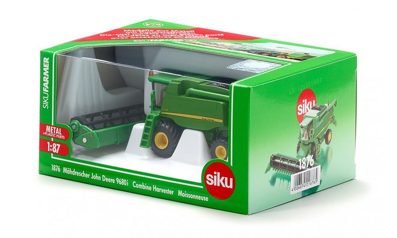 SIKU Farmer 1876 - Kombajn John Deere 9680i, měřítko 1:87