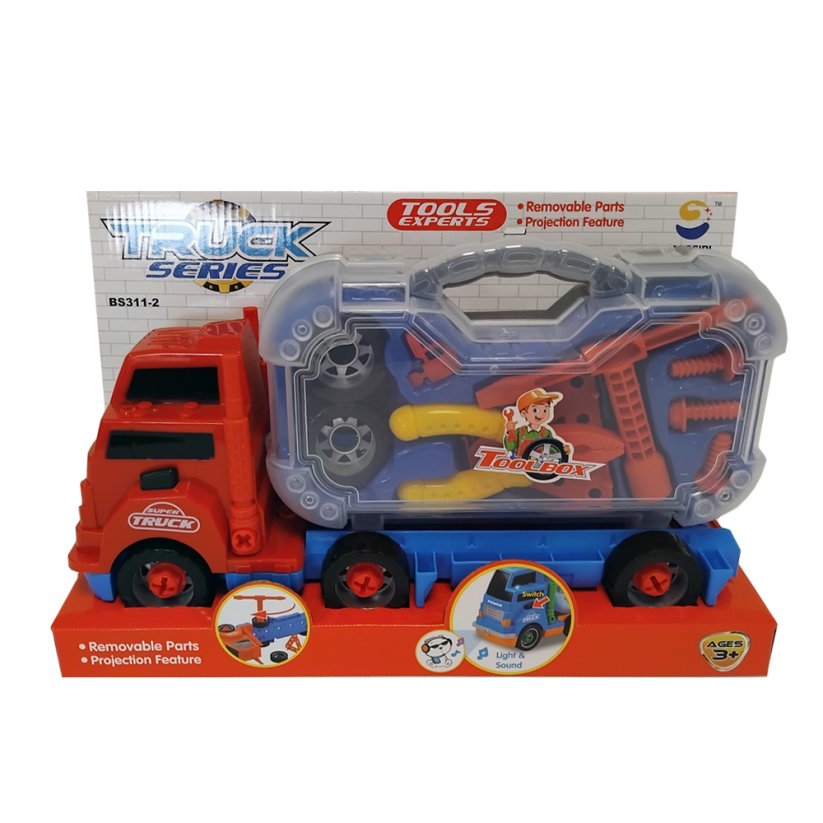 Bavytoy Camion cacciavite con utensili