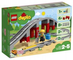 Lego Duplo 10872 Accesorios para trenes - puente y vías