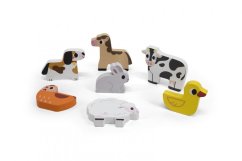 Puzzle en bois - ferme