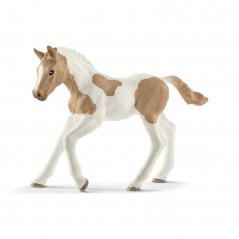 Schleich Animal - Potro Paint Horse, pack rojo