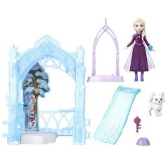 Set de joacă Frozen Elsa și ascunzătoarea ei de gheață