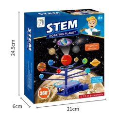 Układ słoneczny z projektorem