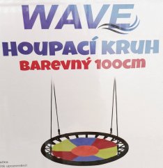 Houpací kruh 100 cm barevný