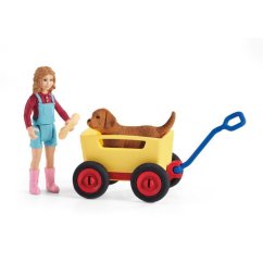 Schleich 42543 Utazás kézikocsival