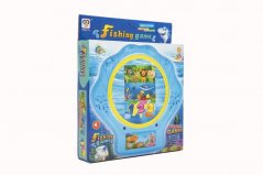 Game Fish/Fisherman plástico 20x20cm 15 peces + 2 cañas con pilas