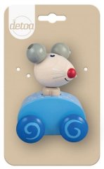 Souris grinçante bleue