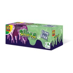 Slime - világít a sötétben, 2 db