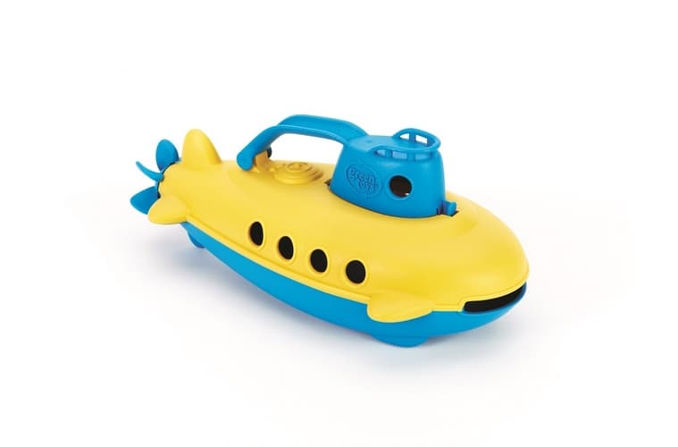 Zelené hračky Ponorka Modrá rukoväť