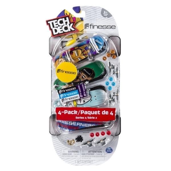 TECH DECK FINGERBOARD ČTYŘBALENÍ