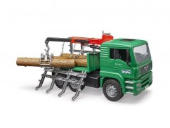 Camión Bruder 2769 MAN - transportador de madera