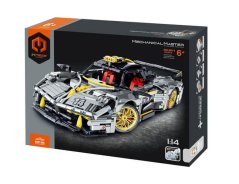Stavebnice iM.MASTER auto s mechanickým pohonem plast 1237 dílků