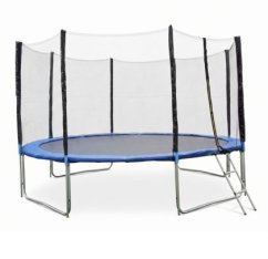 Trampolína 400 cm + ochranná síť + žebřík