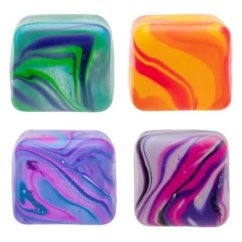 Schylling NeeDoh Cat's Cube Nice Cube Swirl