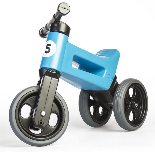 Scooter FUNNY WHEELS NEW SPORT 2in1 bleu