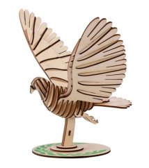 Woodcraft fa 3D puzzle galamb