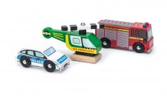 Le Toy Van Set de mașini de salvare