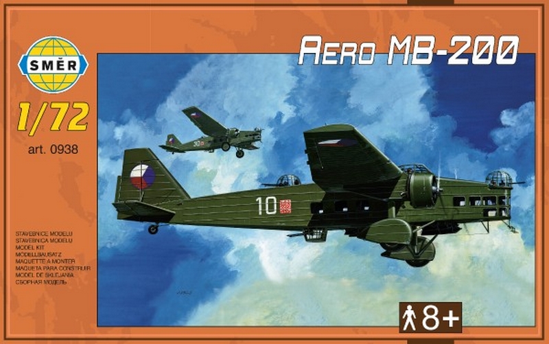 Modello Aero MB-200 1:72