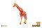 Girafa plasă plasă zooted plastic 17cm