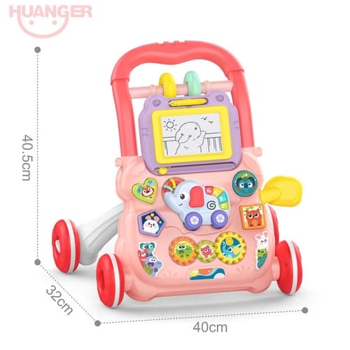 Sloní chodítko ružové