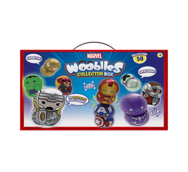 Boîte à collectionner TM Toys Wooblies Marvel