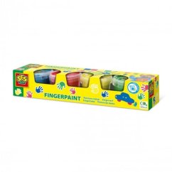 Peinture au doigt - couleurs de base 4 x 110ml