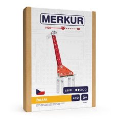 Merkur - Mini grădină zoologică - Girafă, 42 bucăți